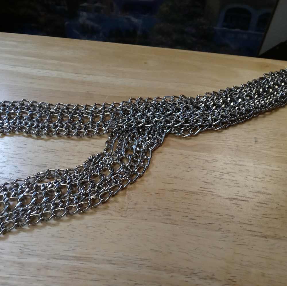 🏩 5 STRAND FASHION METAL BELT 🚣⛵ - Picture 15 of 16